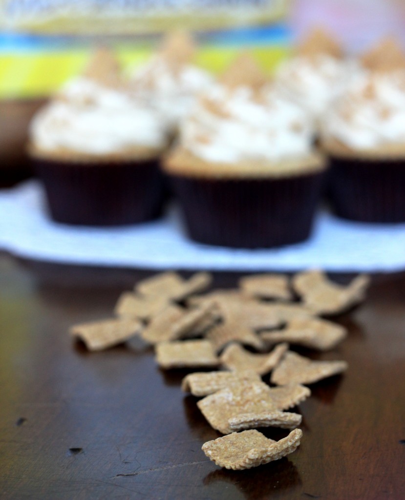 Golden Graham Cupcakes