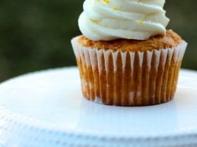 Lemon Carrot Cupcakes