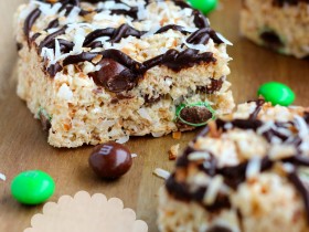 Coconut Rice Crispy Treats