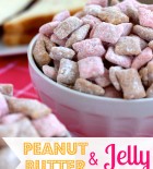 Peanut Butter and Jelly Puppy Chow
