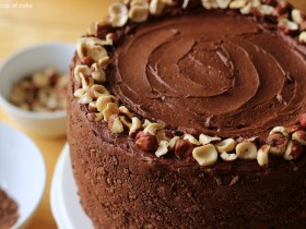 Banana Chocolate Hazelnut Cake recipe