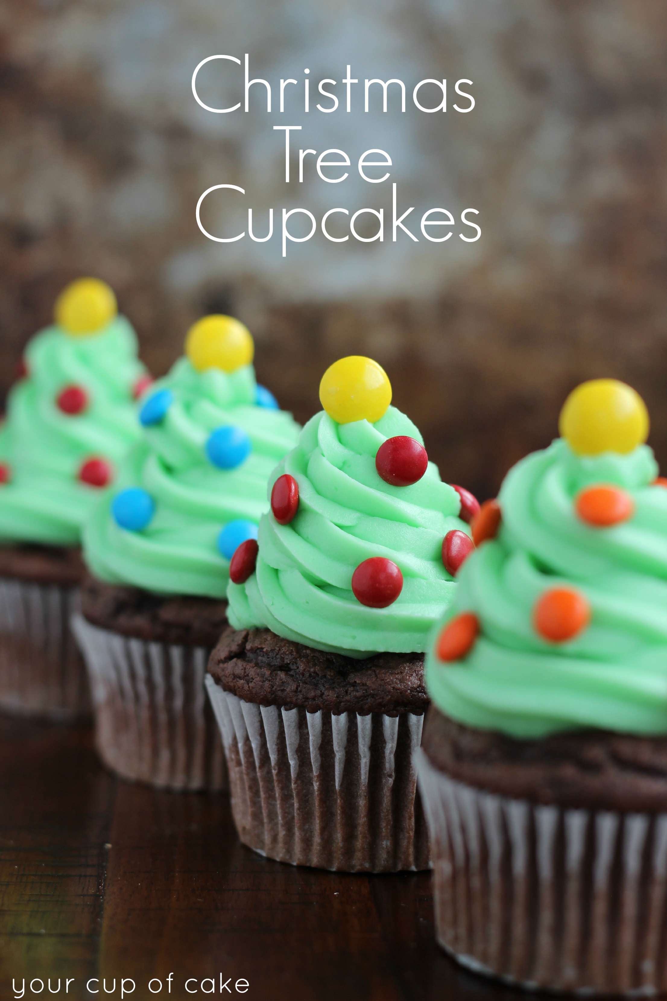 Easy Cupcake Decorating for Christmas - Your Cup of Cake