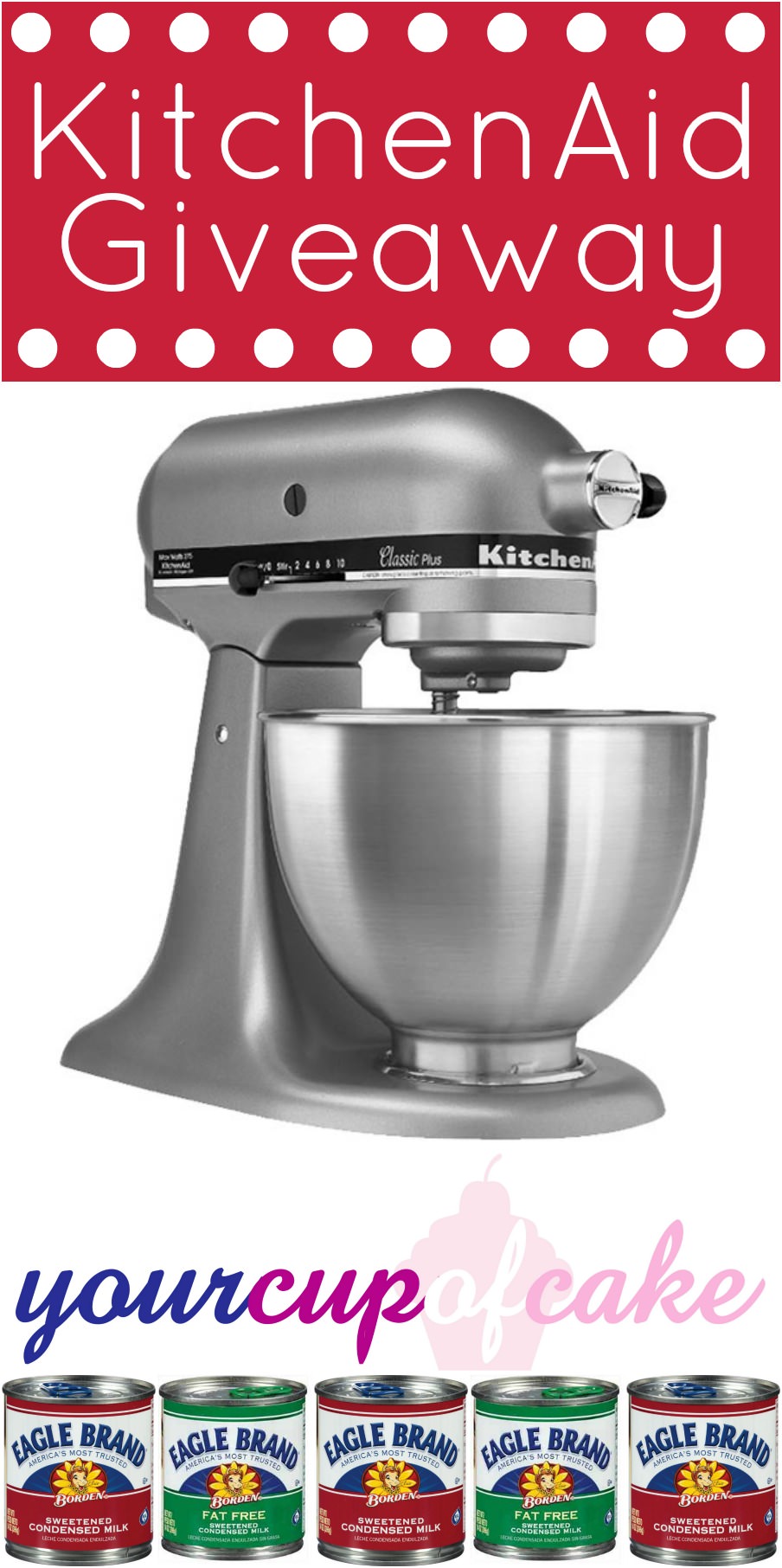 KitchenAid Giveaway Your Cup of Cake