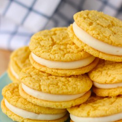 Homemade Golden Oreo