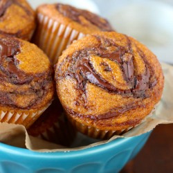 Pumpkin Nutella Muffin Recipe