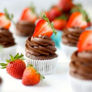 Chocolate whipped ganache frosting