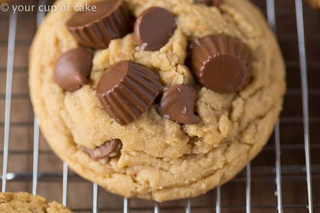 Decadent, Over the Top Reese's Peanut Butter Cup Cookies