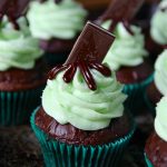 Andes Mint Cupcakes