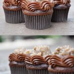 German Chocolate Cupcakes