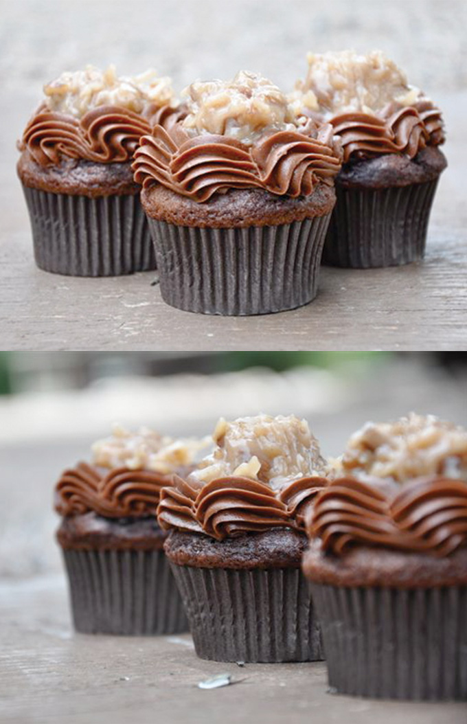 German Chocolate Cupcakes Your Cup Of Cake