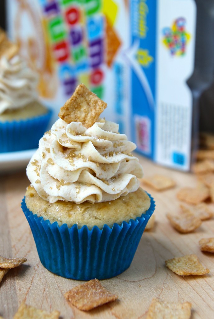 Cinnamon Toast Crunch Cupcake