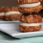 Carrot Cake Cookie Sandwiches