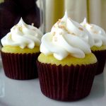 Mini Lemon Cupcakes with Cream Cheese Frosting
