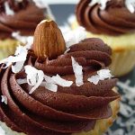 Chocolate Coconut Cupcakes (Almond Joy)