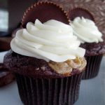 Peanut Butter Filled Chocolate Cupcakes