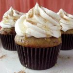 Date Cupcakes with Maple Cinnamon Buttercream