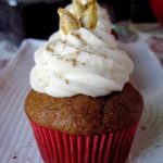 Pumpkin Cupcakes with Eggnog Buttercream