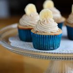 Banana Cinnamon Cupcakes with Nutella Centers