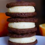 Chocolate Orange Cookie Sandwiches