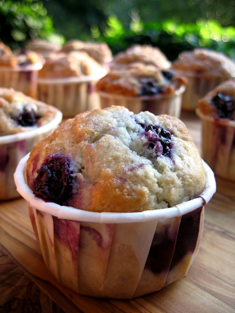 Beautiful Blueberry Muffins