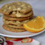 Orange White Chocolate Chip Cookies