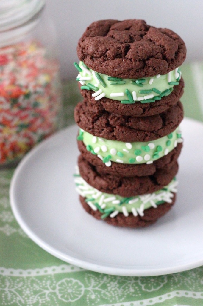 Mint oreo homemade