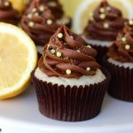 Chocolate Lemon Cupcakes