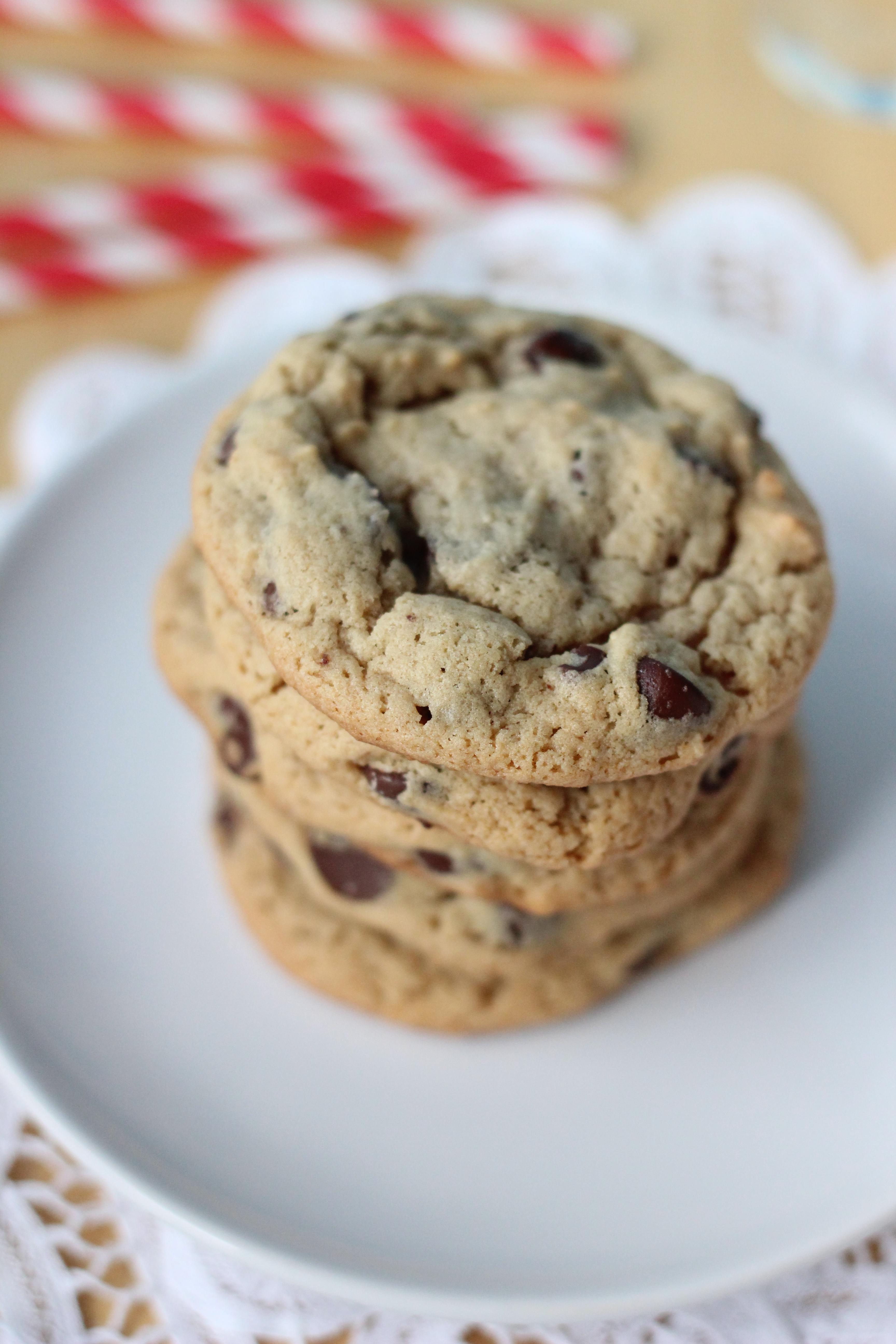 Peanut Butter Chocolate Chip Cookies - Your Cup of Cake