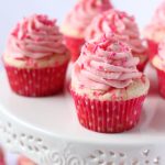 Pink Confetti Cupcakes