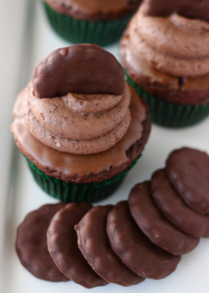 Thin Mint Cupcakes