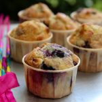 Red, White & Blueberry Muffins