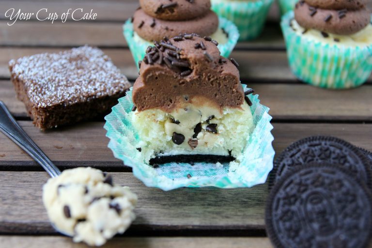 Triple Threat Cupcakes