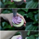 How to Pipe a “Rose” Cupcake