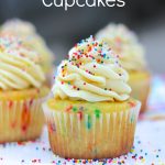 Cake Batter Cupcakes