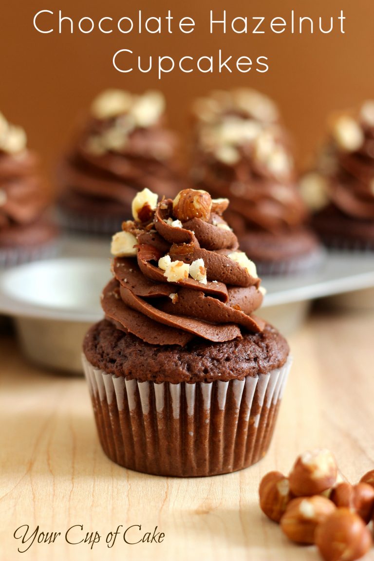 Chocolate Hazelnut Cupcakes