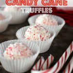 White Chocolate Candy Cane Truffles