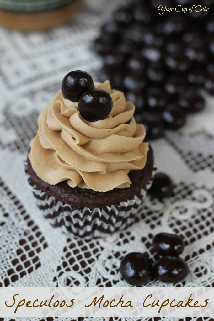 Speculoos Mocha Cupcake