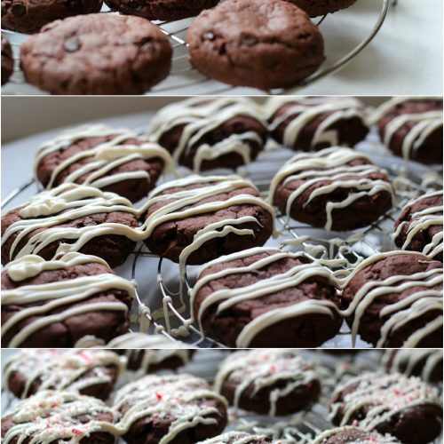 Striped Chocolate Peppermint Cookies Your Cup of Cake