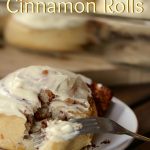 Eggnog Cinnamon Rolls