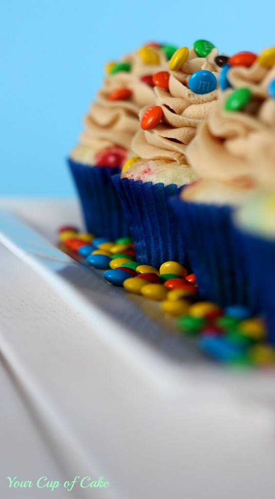 M&M Cupcakes