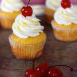 Pineapple Cream Cupcakes