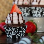 Chocolate Strawberry Cupcakes