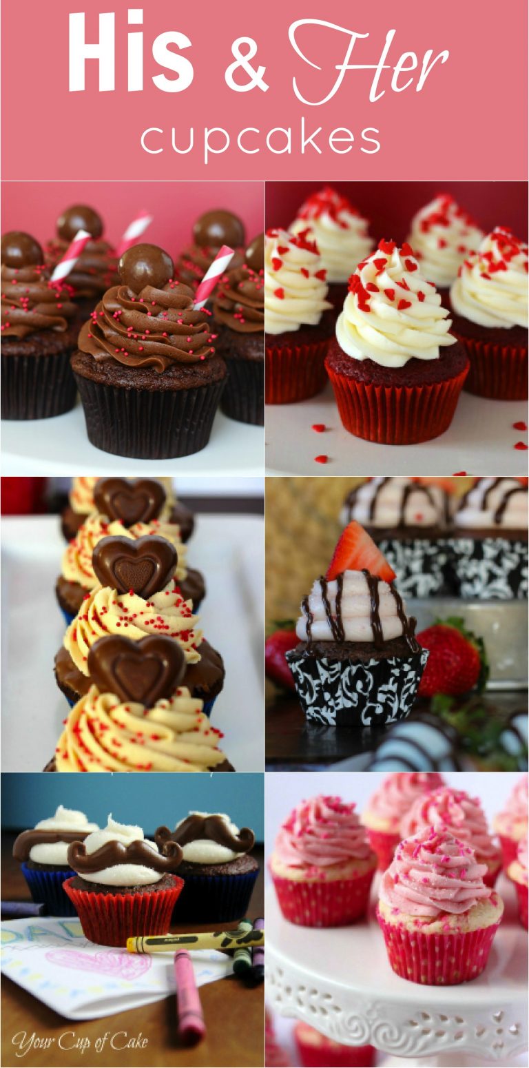 His & Her Cupcakes