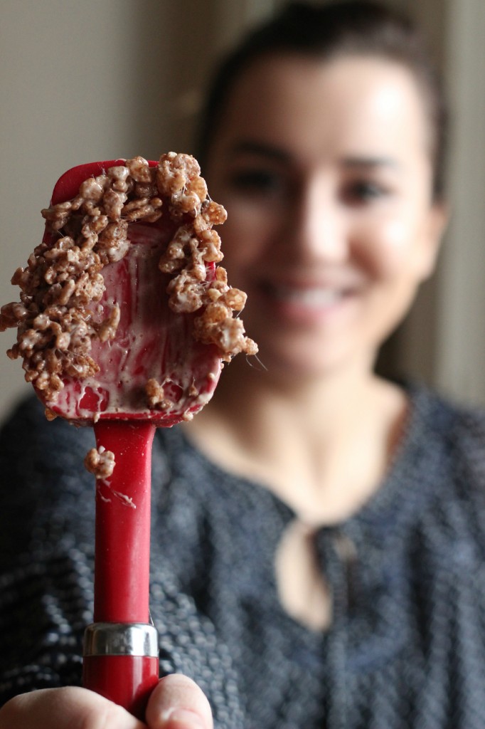 Rice Crispy Treat for Breakfast