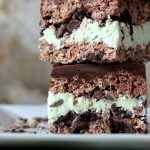 Minty Rice Crispy Treats