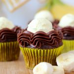 Chocolate Banana Cream Pie Cupcakes