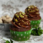 Chocolate Pistachio Cupcakes