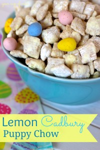 Lemon Cadbury Puppy Chow