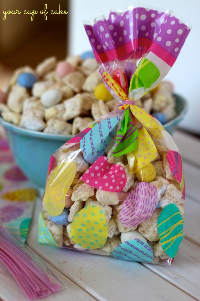 Lemon Cadbury Puppy Chow for Easter