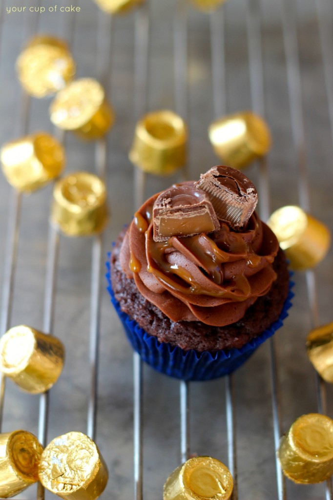 Rolo Cupcakes